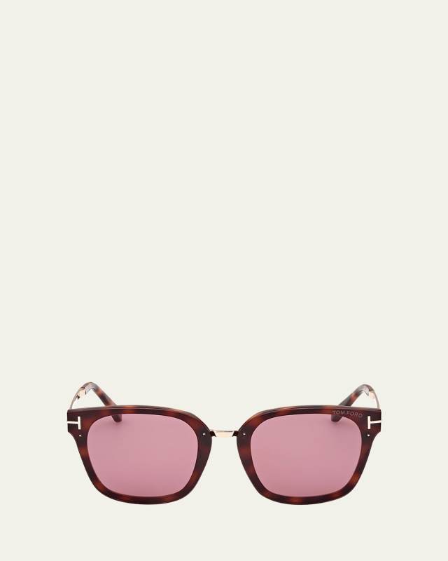 Philippa Square Injection Plastic Sunglasses